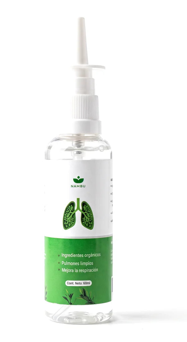 Frasco de Spray Nasal de Nambu de 60 ml